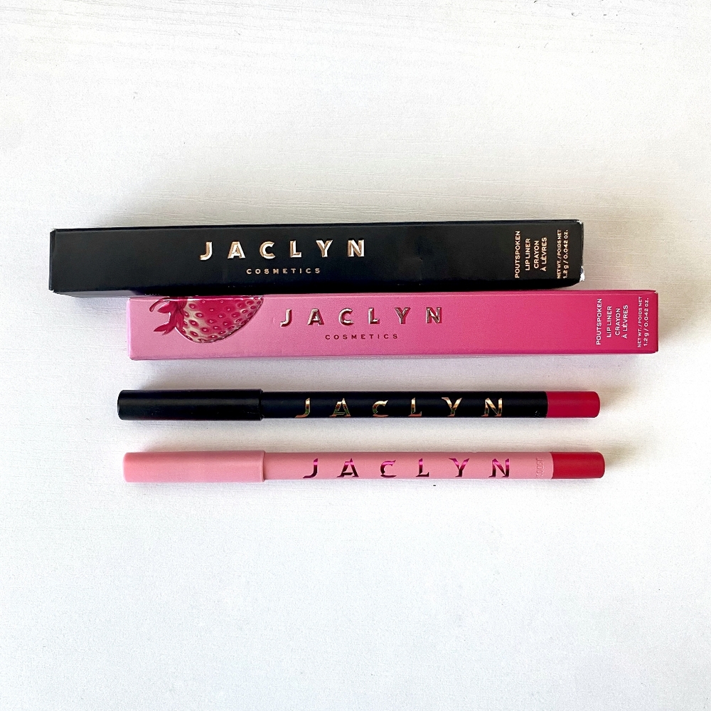 Jaclyn Cosmetics Poutspoken Lip Liner Set Valentines Day Lip Combos NWT
